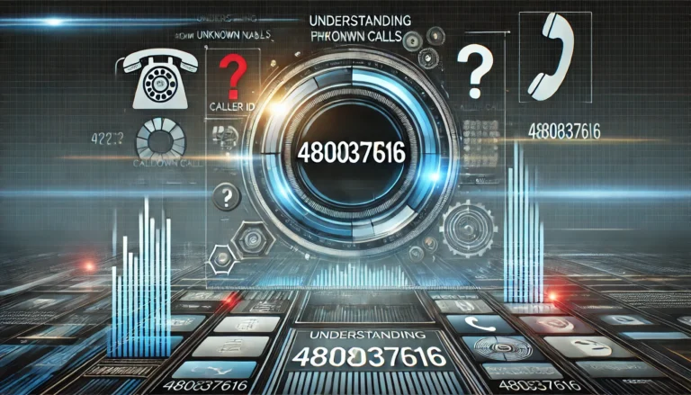 Understanding the 4808037616 Phone: What You Need to Know