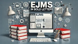 EJMS in Bold Letters