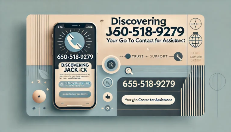 Discovering Jack 650-518-9279: Your Go-To Contact for Assistance