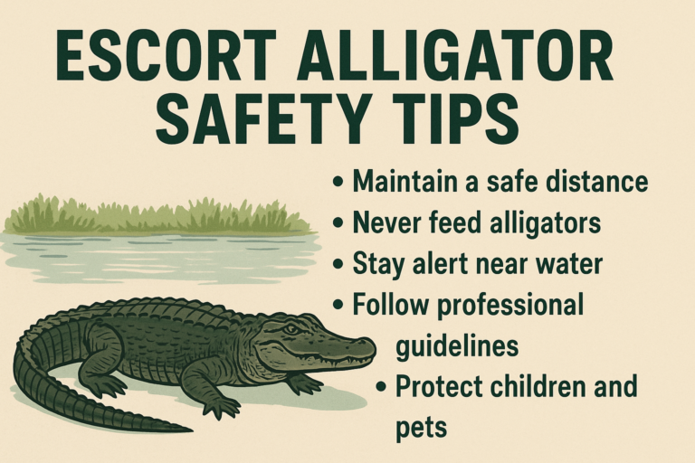 Escort Alligator Safety Tips: Staying Safe Around Nature’s Giants